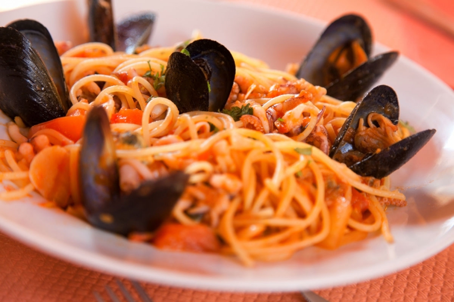 Ricetta: Amatriciana di Mare con le cozze castrensi