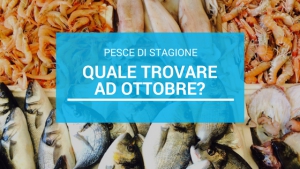 Pesce di stagione: ecco quale trovare a ottobre